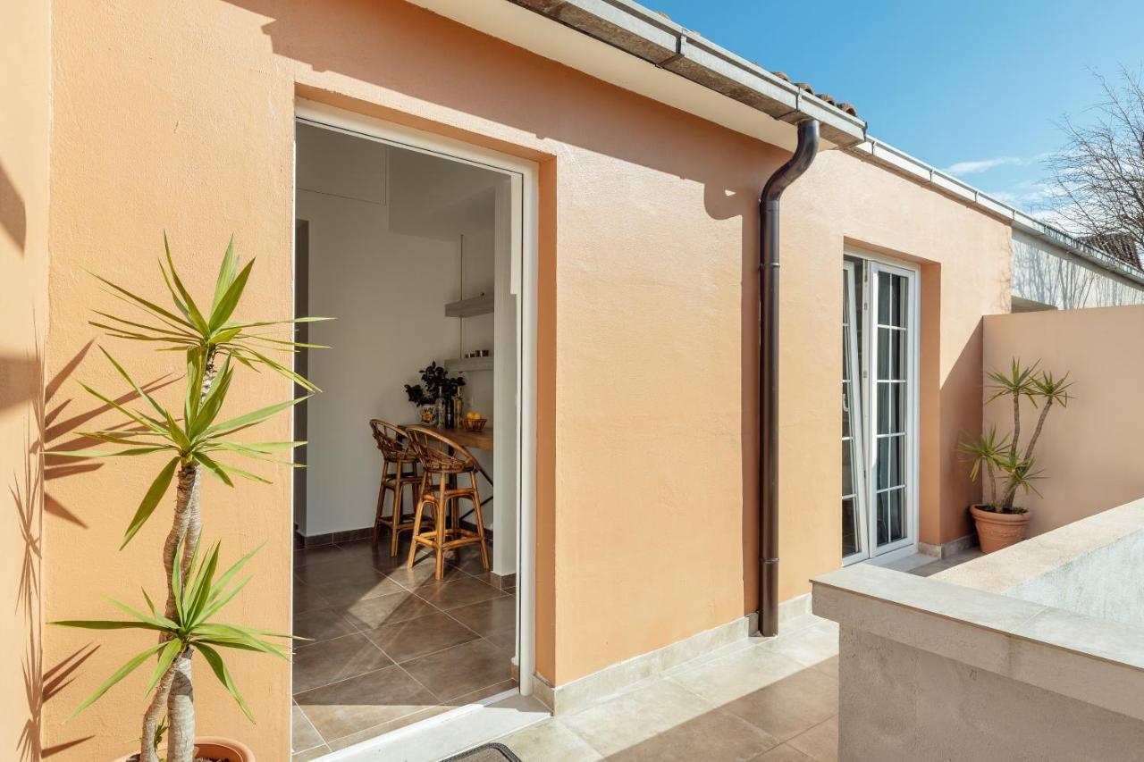 Stylish Mini-House With Garden & Beach Bijela Esterno foto
